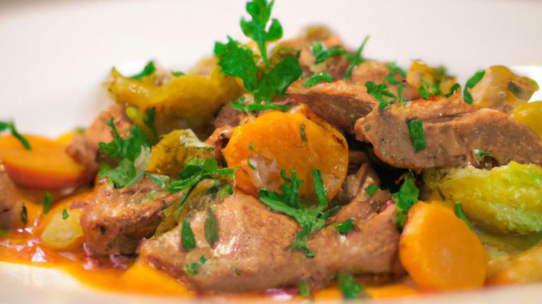 Receita de Alcatra com laranja e legumes