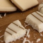 Alfajor de chocolate branco