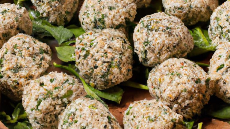 Receita de Almôndegas de ricota e espinafre