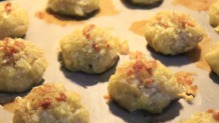 Receita de Almôndegas Recheadas no Forno