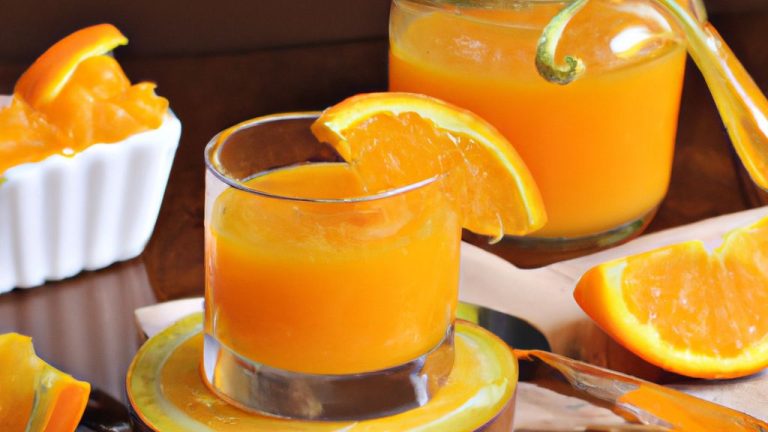 Receita de Ambrosia light com laranja