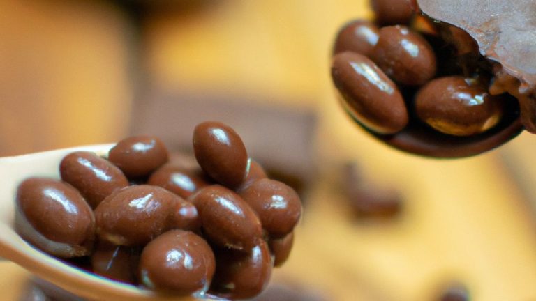 Receita de Amêndoas de chocolate e mel