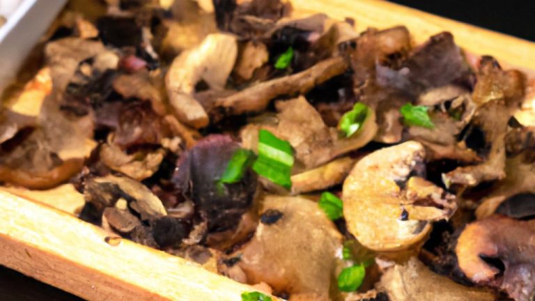 Receita de Antepasto de cogumelos