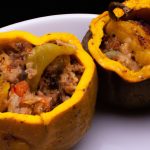 Aperitivos de Casca de Abóbora