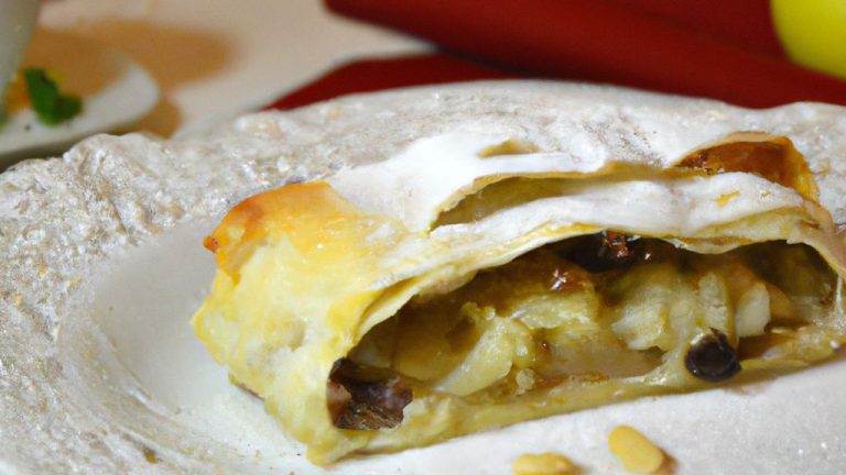 Receita de Apple strudel