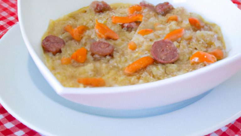 Receita de Arroz ao Molho de Linguiça