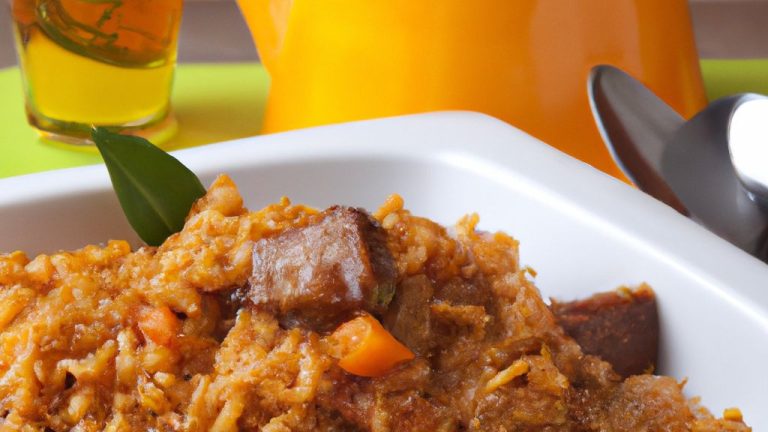 Receita de Arroz Caipira