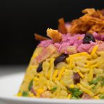 Arroz Colorido e Crocante