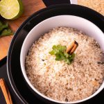 Arroz com Côco e Gengibre