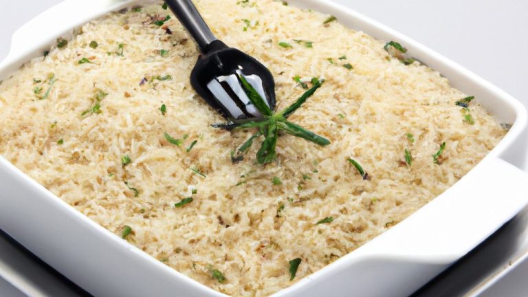Receita de Arroz com ervas para o Natal