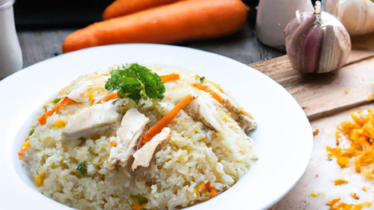 Receita de Arroz com Frango