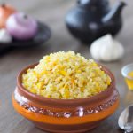 Arroz com Nozes e Açafrão