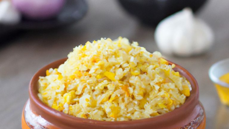 Receita de Arroz com nozes e açafrão