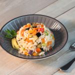 Arroz com Ratatouille