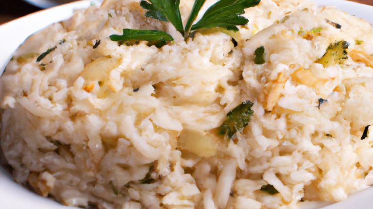 Receita de Arroz com repolho
