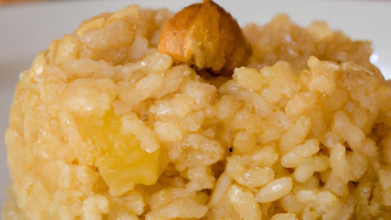 Receita de Arroz de Maçãs