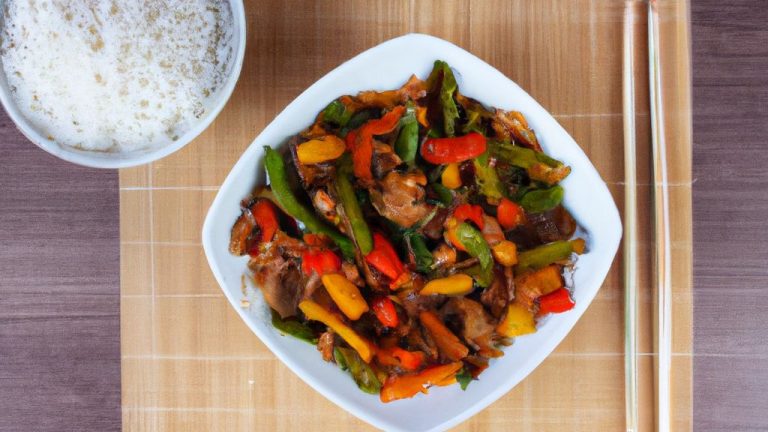 Receita de Arroz chop suey