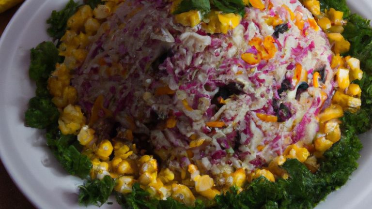 Receita de Arroz Colorido e Crocante