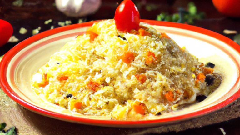 Receita de Arroz com açafrão, tomate seco e mussarela