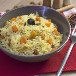 Arroz com Castanhas e Passas