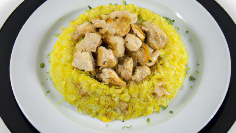 Receita de Arroz com Frango