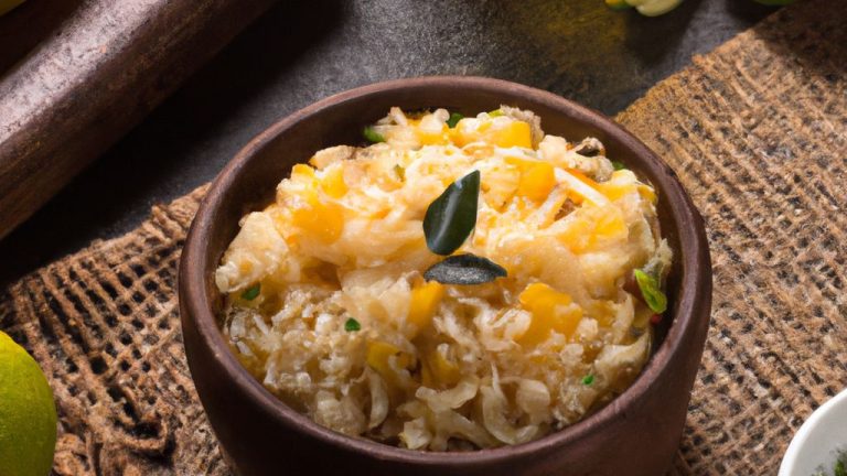 Receita de Arroz com Pequi