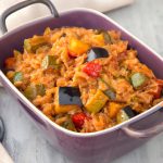 Arroz com Ratatouille