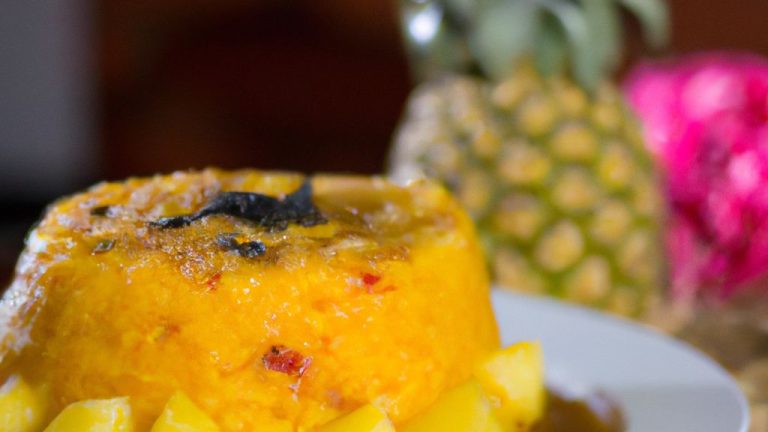 Receita de Arroz Doce com Abacaxi