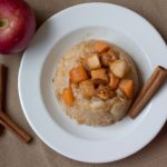 Arroz Doce com Maçãs