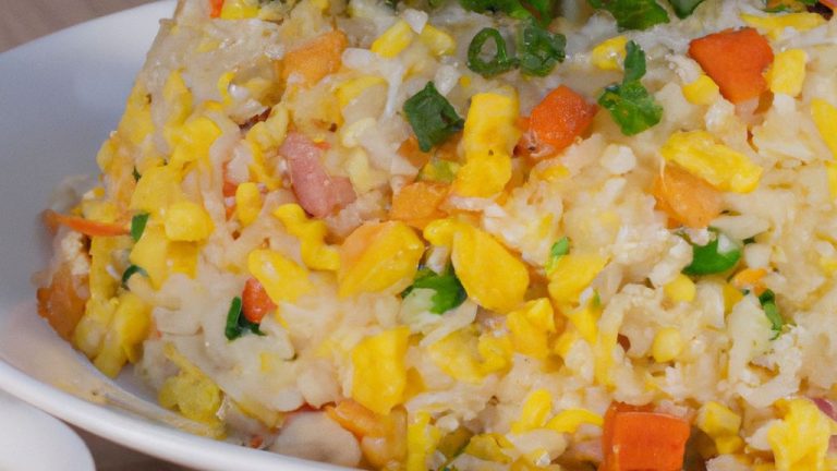 Receita de Arroz frito à moda chinesa