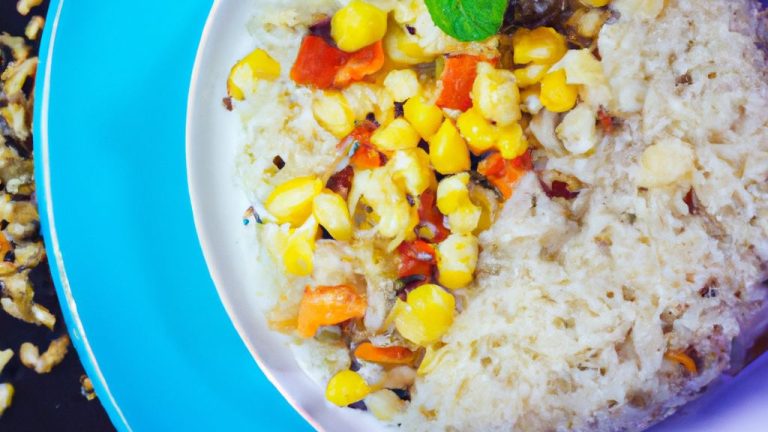 Receita de Arroz integral colorido