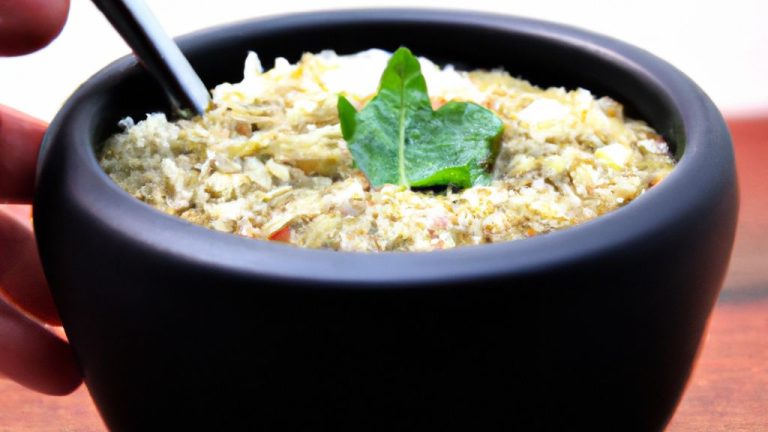 Receita de Arroz na Mateiga Verde