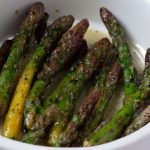 Aspargo com Gergelim