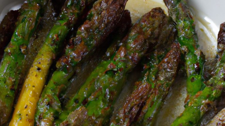 Receita de Aspargo com Gergelim