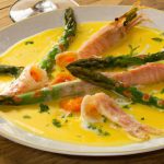 Aspargos com Lagostim