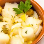 Bacalhau ao alho e azeite