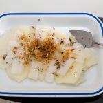 Bacalhau com alho poró