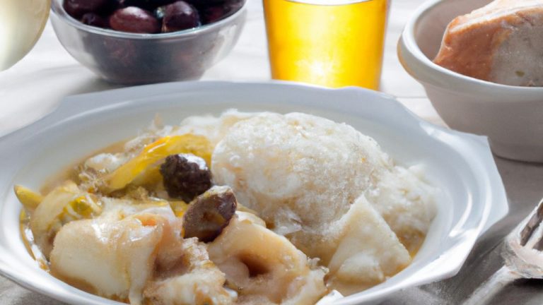 Receita de Bacalhau com arroz
