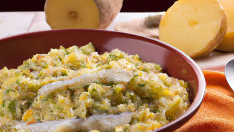 Receita de Bacalhau com Broa de Milho