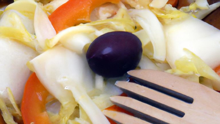 Receita de Bacalhau em Salada