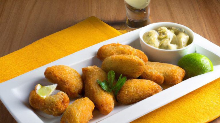 Receita de Bacalhau Empanado ao Molho