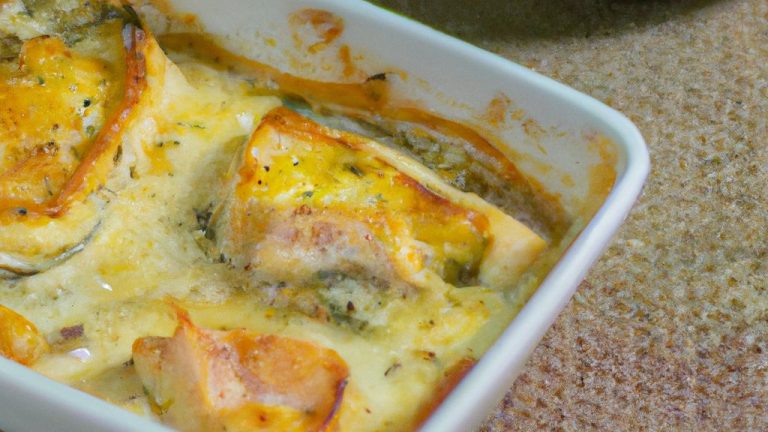 Receita de Bacalhau Gratinado com Abóbora