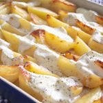 Batata ao Forno com Maionese