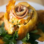 Batata Recheada com Frango