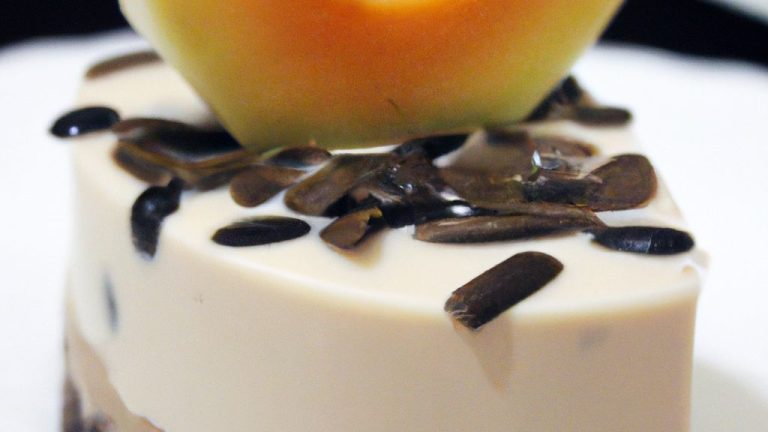 Receita de Bavaroise de melão e cacau