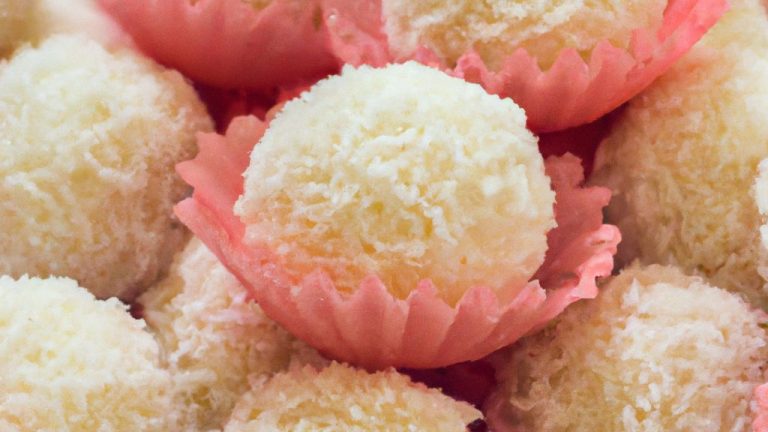 Receita de Beijinho de coco