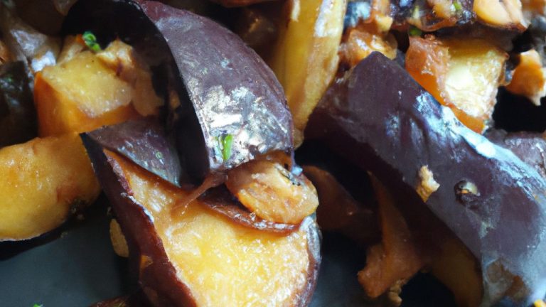 Receita de Berinjela ao Forno com Batata