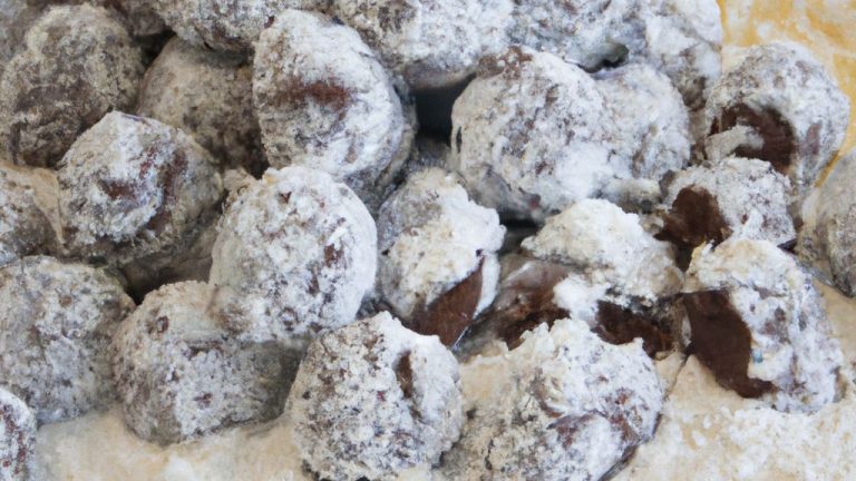 Receita de Biscoitos Nevados