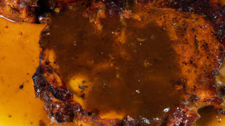 Receita de Bisteca de porco ao mel