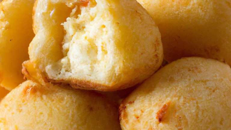 Receita de Bolinho de mandioca